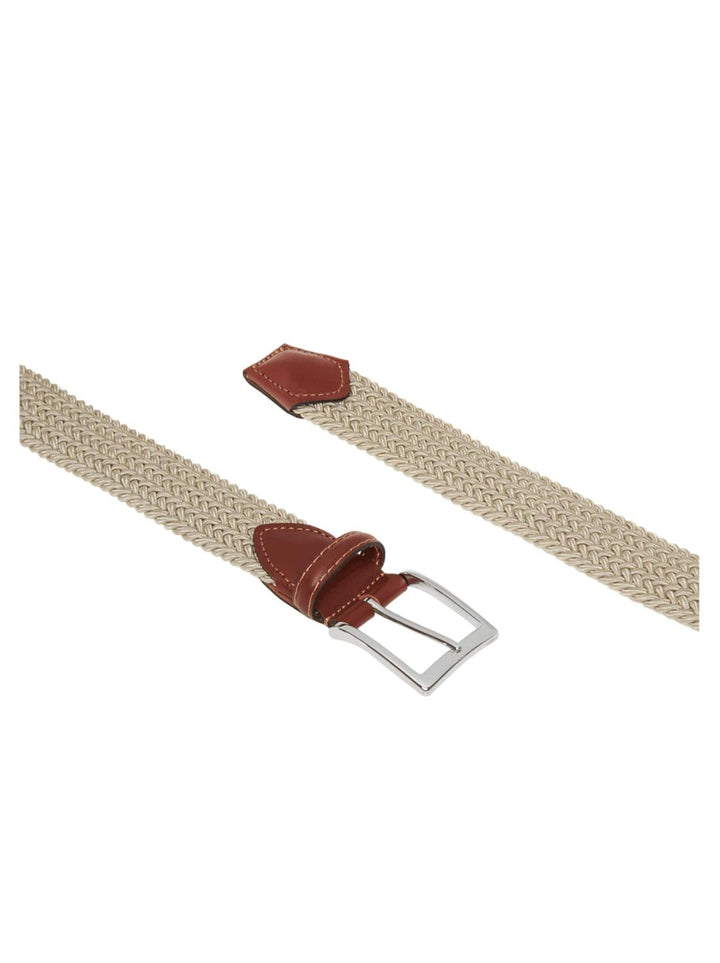 Athison riem-Suède en rayon-HEREN SCHOENEN & RIEMEN-Beige