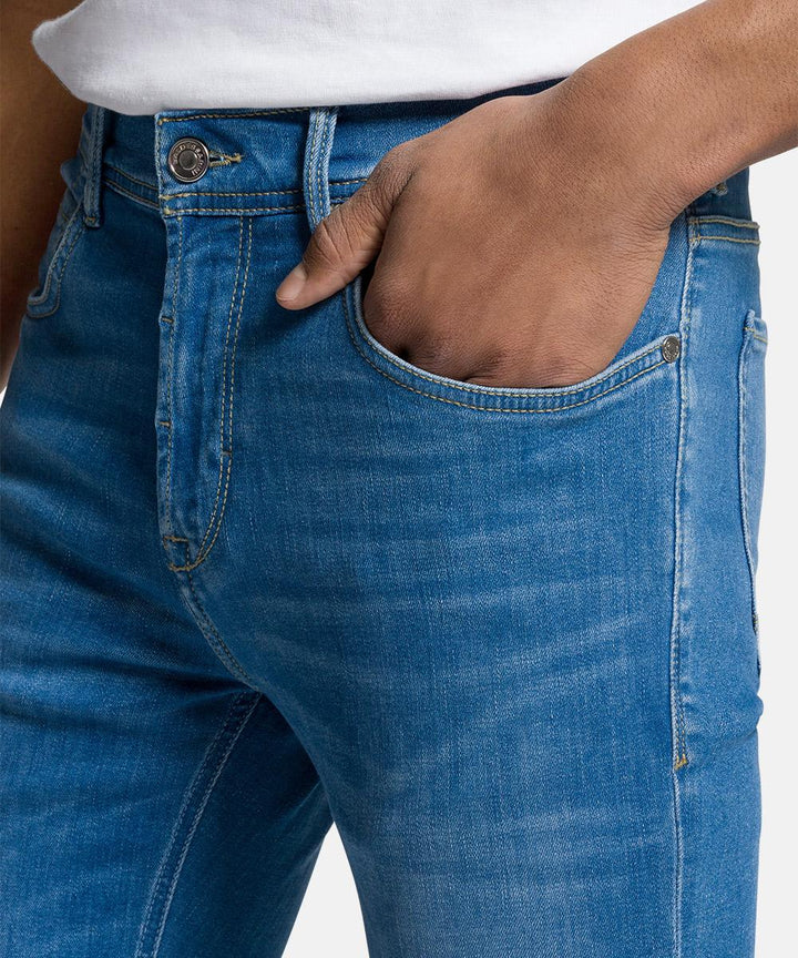 Baldessarini BLD-JACK regular-71% katoen, 16% polyester, 11% lyocell, 2% elastaan-HEREN BROEKEN-Blauw