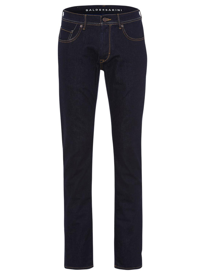 Baldessarini JACK regular fit-98% Katoen, 2% Elastaan-HEREN BROEKEN-Blauw