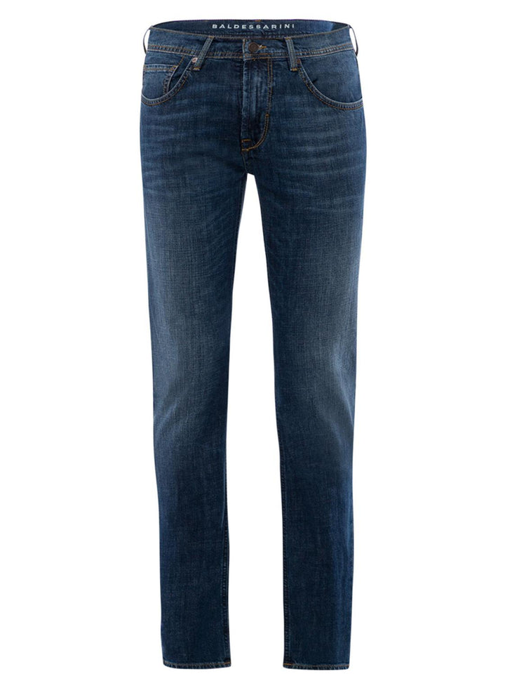 Baldessarini JACK regular fit-98% katoen, 2% elasthaan-HEREN BROEKEN-Blauw