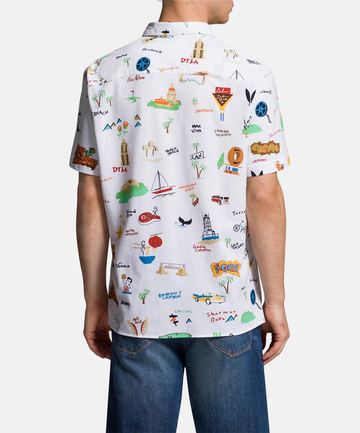 Baldessarini shirt korte mouw-100% katoen-HEREN SHIRTS-Room