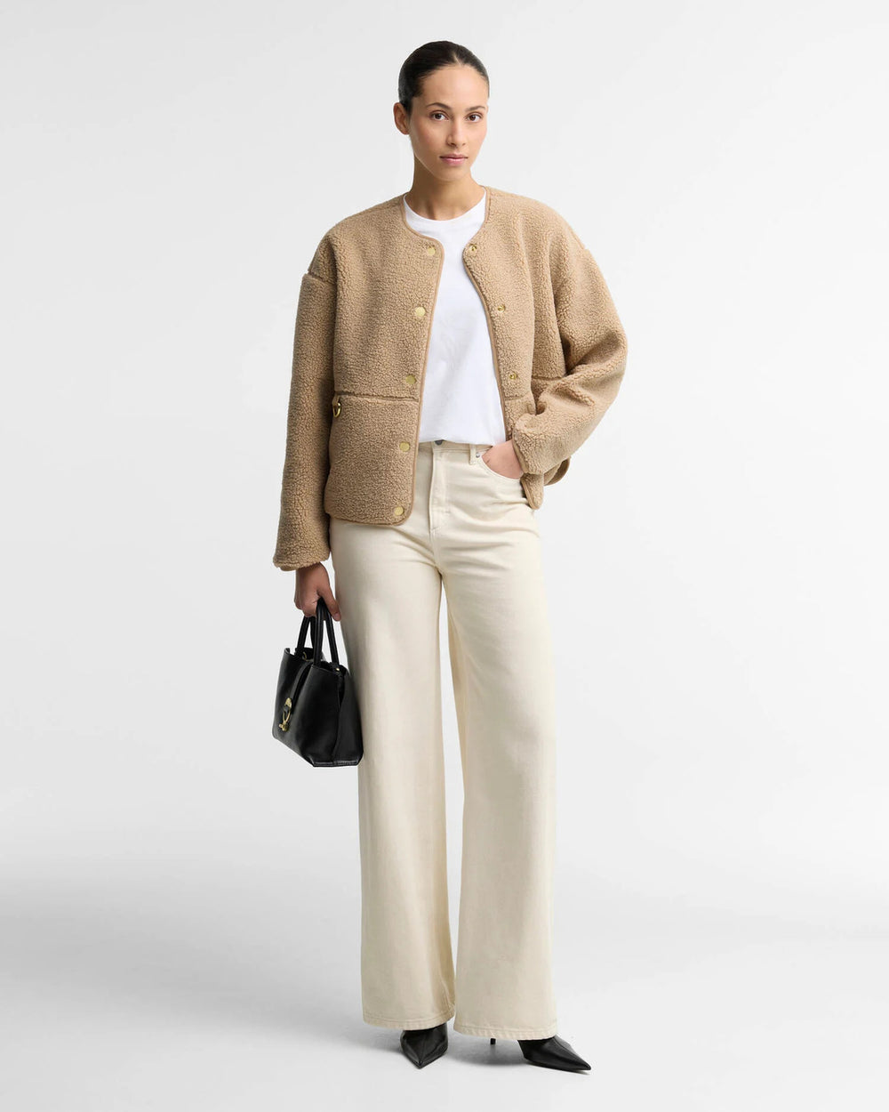 Barbour Arlene Fleece Jacket – Beige-100% polyester-DAMES BLAZERS & JASJES-Beige
