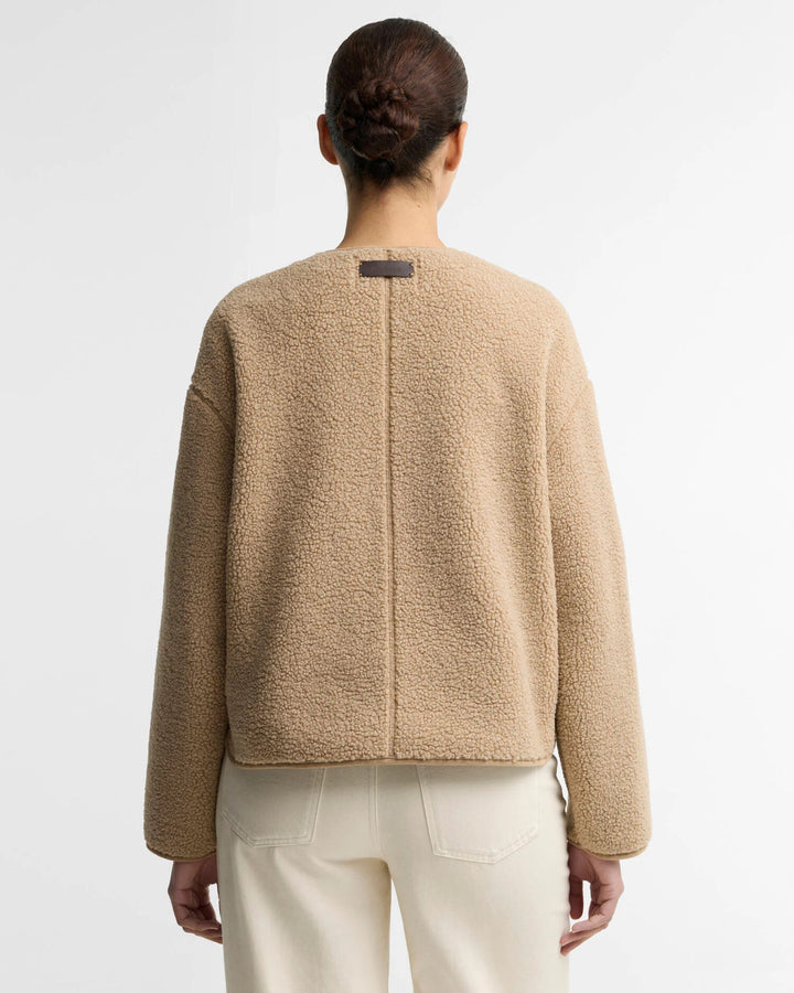 Barbour Arlene Fleece Jacket – Beige-100% polyester-DAMES BLAZERS & JASJES-Beige