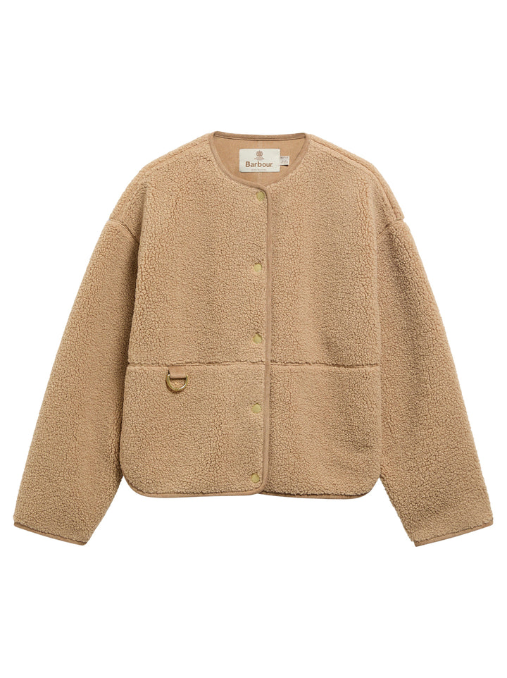 Barbour Arlene Fleece Jacket – Beige-100% polyester-DAMES BLAZERS & JASJES-Beige