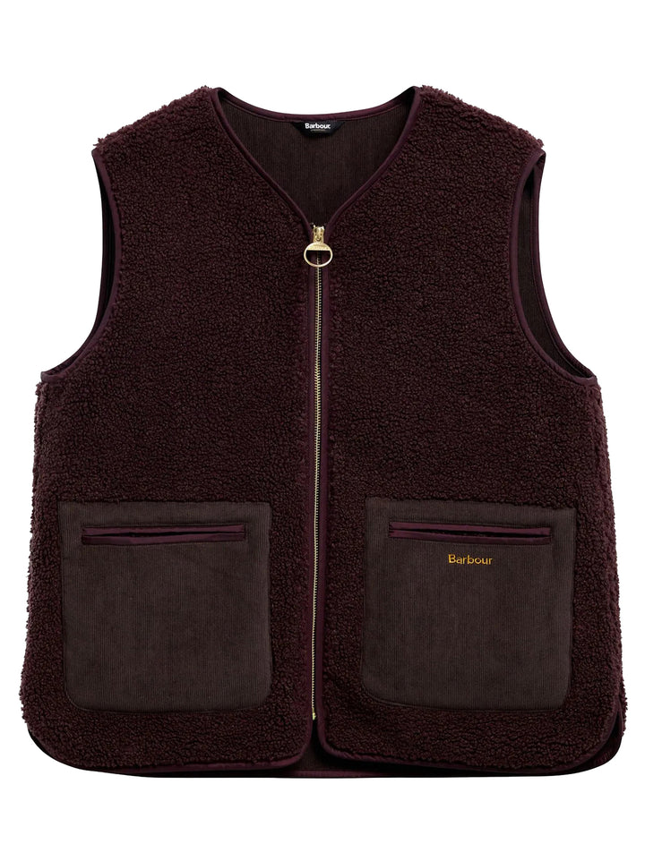 Barbour Bainford Teddy Liner – Bruin-100% polyester-DAMES JASSEN & JACKS-Bruin