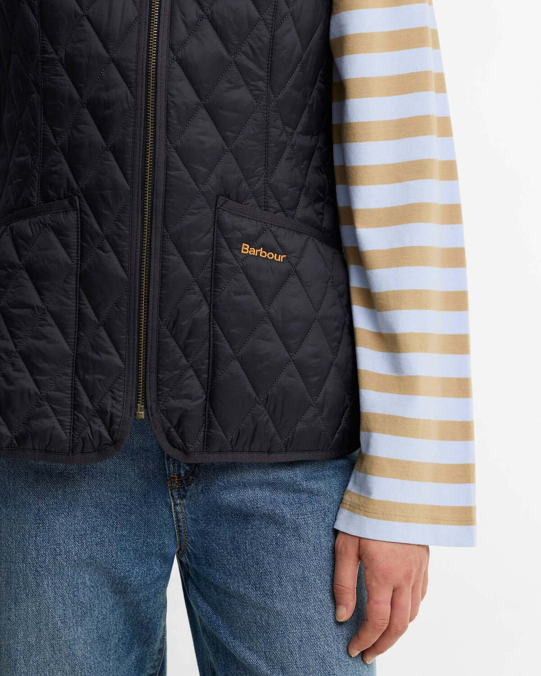 Barbour Betty Liner – Blauw-100% polyamide-DAMES JASSEN & JACKS-Blauw