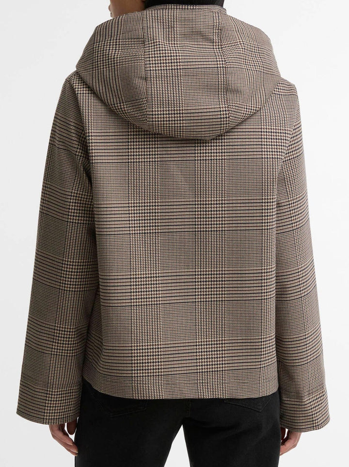 Barbour Connie Showerproof Jacket – Beige-65% polyester, 33% viscose, 2% elastaan-DAMES JASSEN & JACKS-Beige