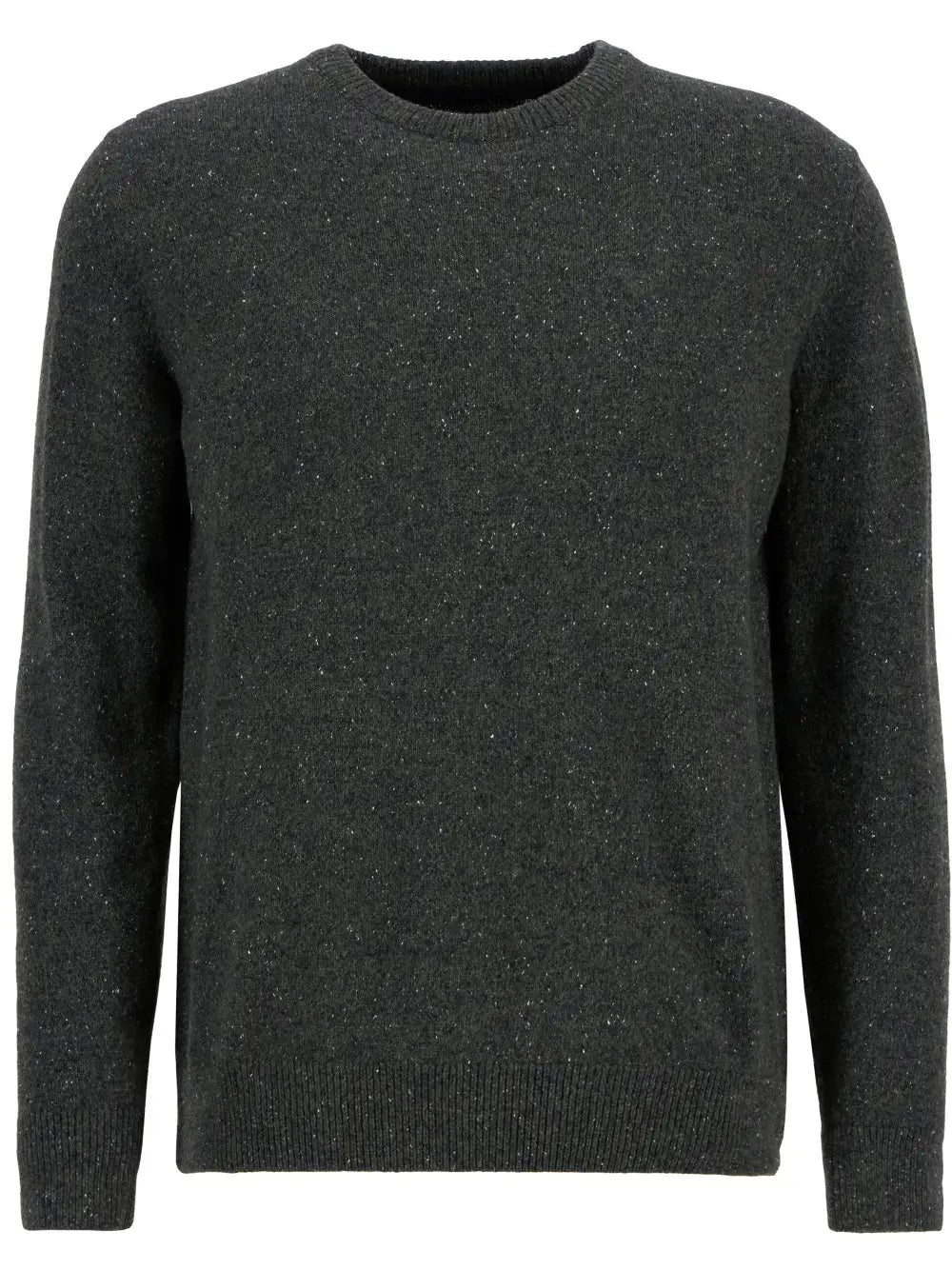 Barbour Essential Tisbury Crew‑Neck Jumper – Groen-60% wol, 23% polyamide, 8% viscose, 8% zijde, 1% polyester-HEREN TRUIE