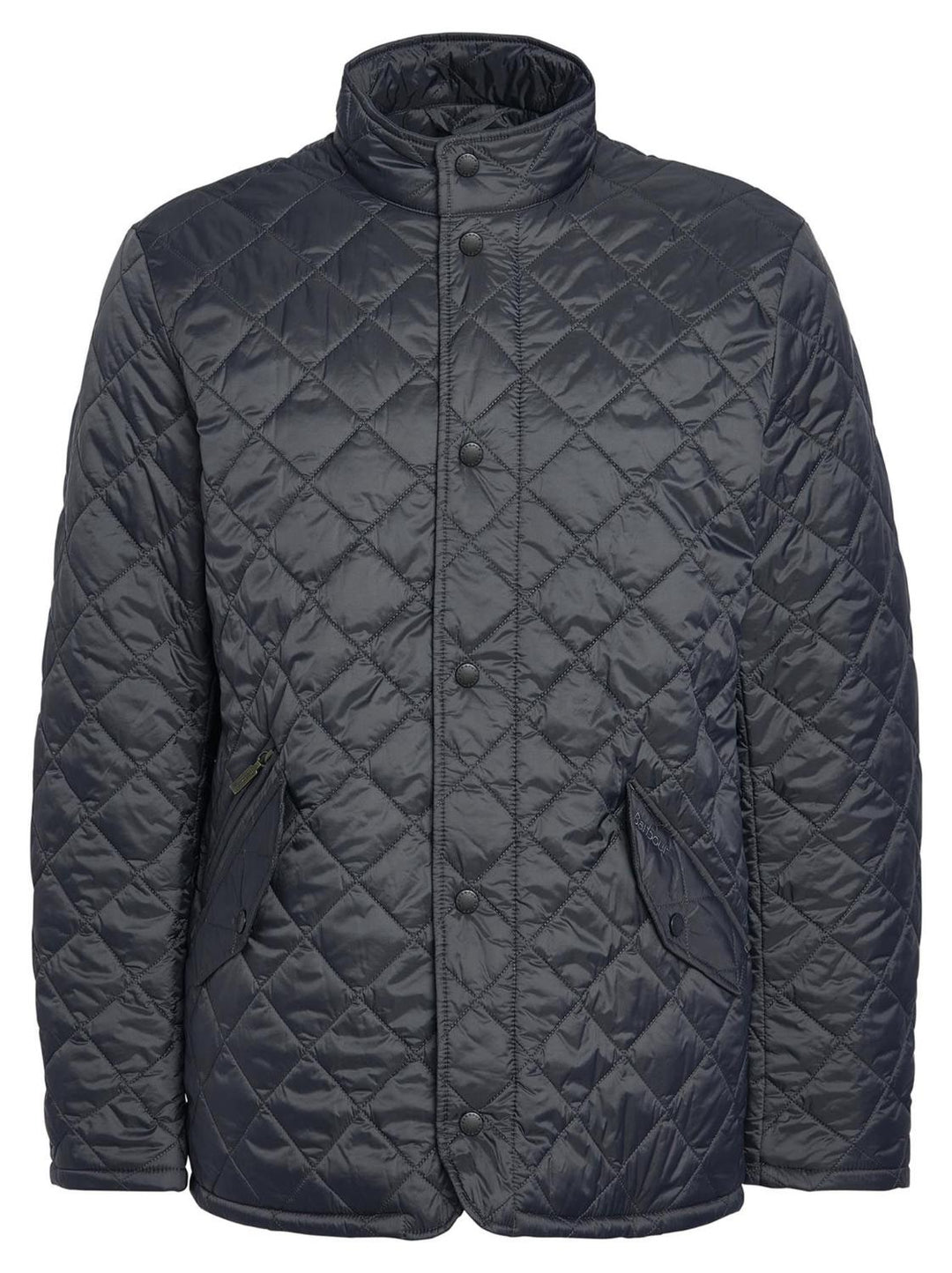 Barbour flyweight chelsea jack-100% polyamide-HEREN JASSEN & JACKS-Antraciet