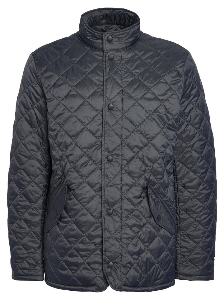 Barbour flyweight chelsea jack-100% polyamide-HEREN JASSEN & JACKS-Antraciet