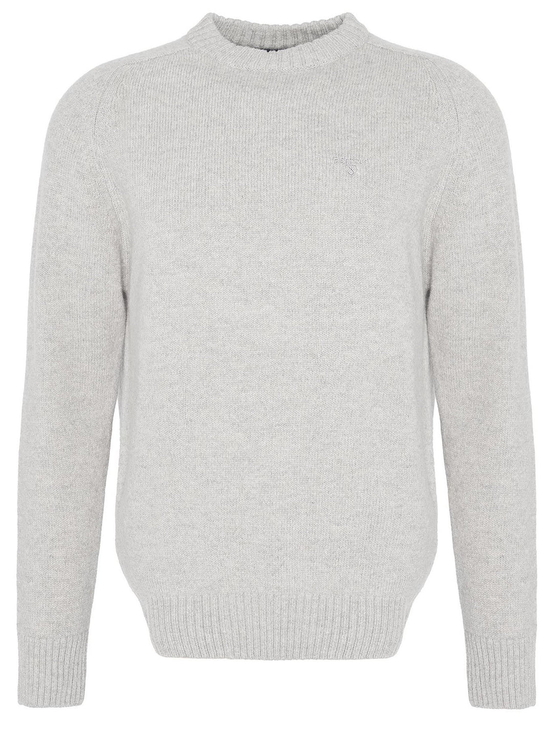 Barbour GRANGETOWN trui-100% lamswol-HEREN TRUIEN & VESTEN-Grijs