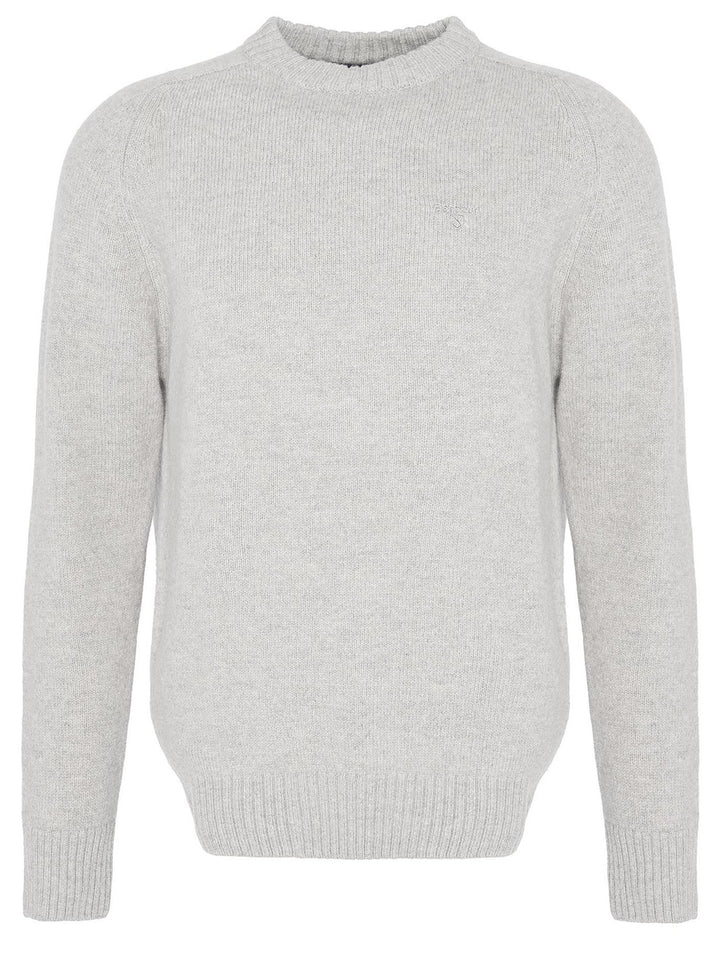 Barbour GRANGETOWN trui-100% lamswol-HEREN TRUIEN & VESTEN-Grijs