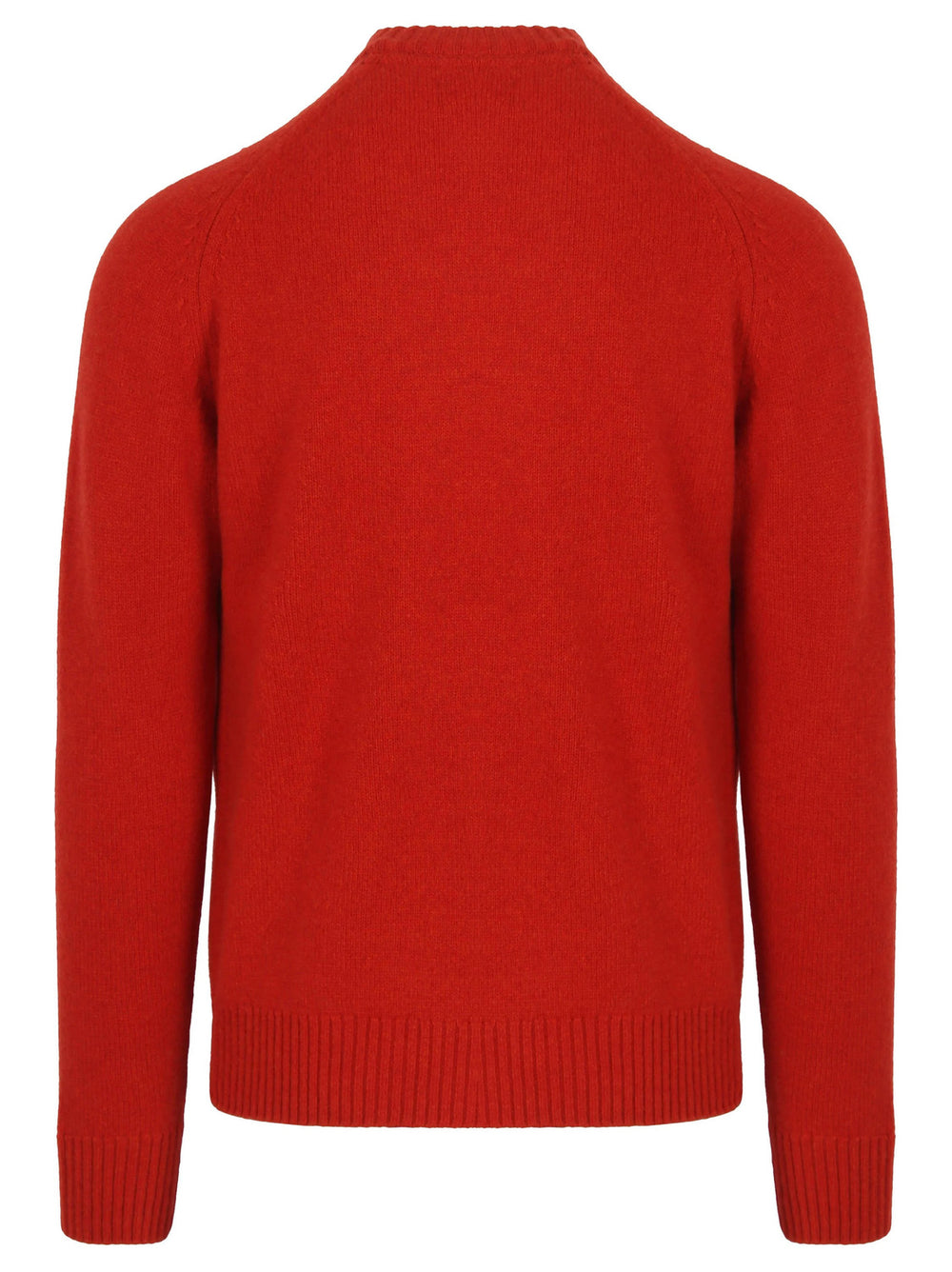 Barbour Grangetown trui wol rood-100% lamswol-HEREN TRUIEN & VESTEN-Rood