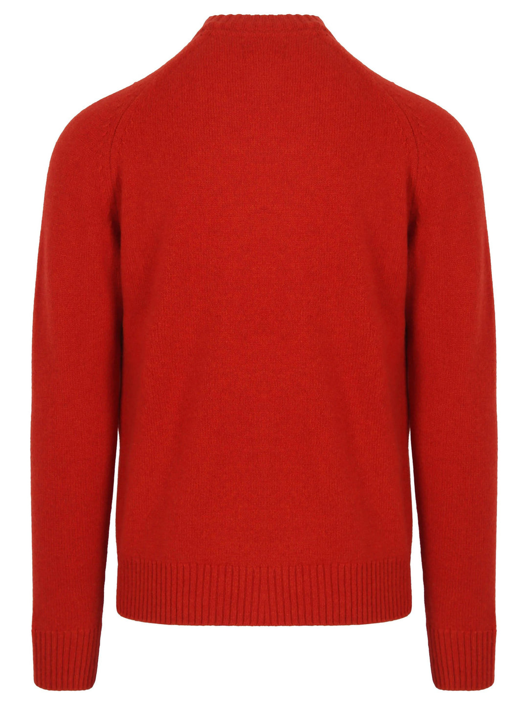 Barbour Grangetown trui wol rood-100% lamswol-HEREN TRUIEN & VESTEN-Rood