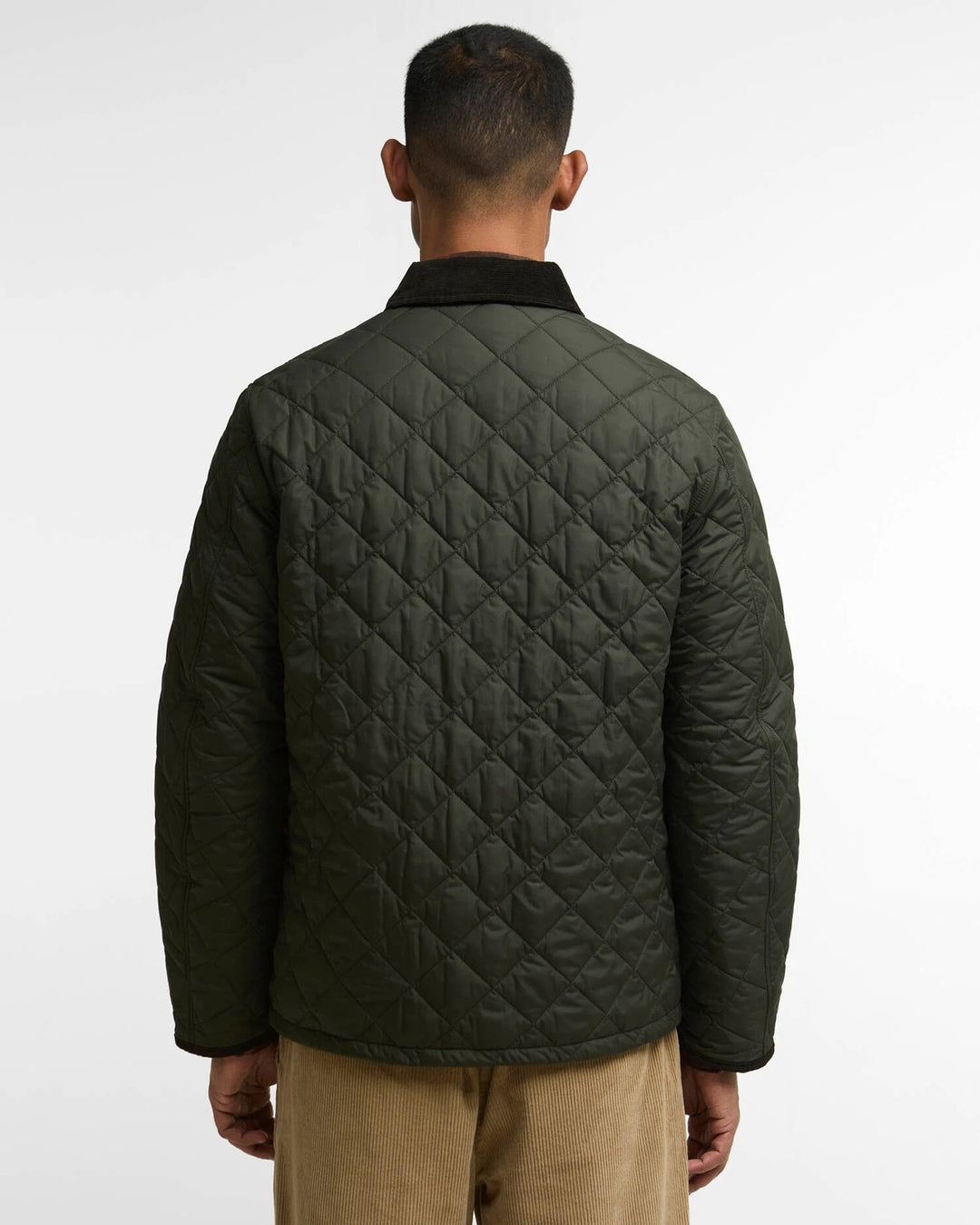 Barbour Hornby Quilt Jack – Groen-100% polyester-HEREN JASSEN & JACKS-Groen