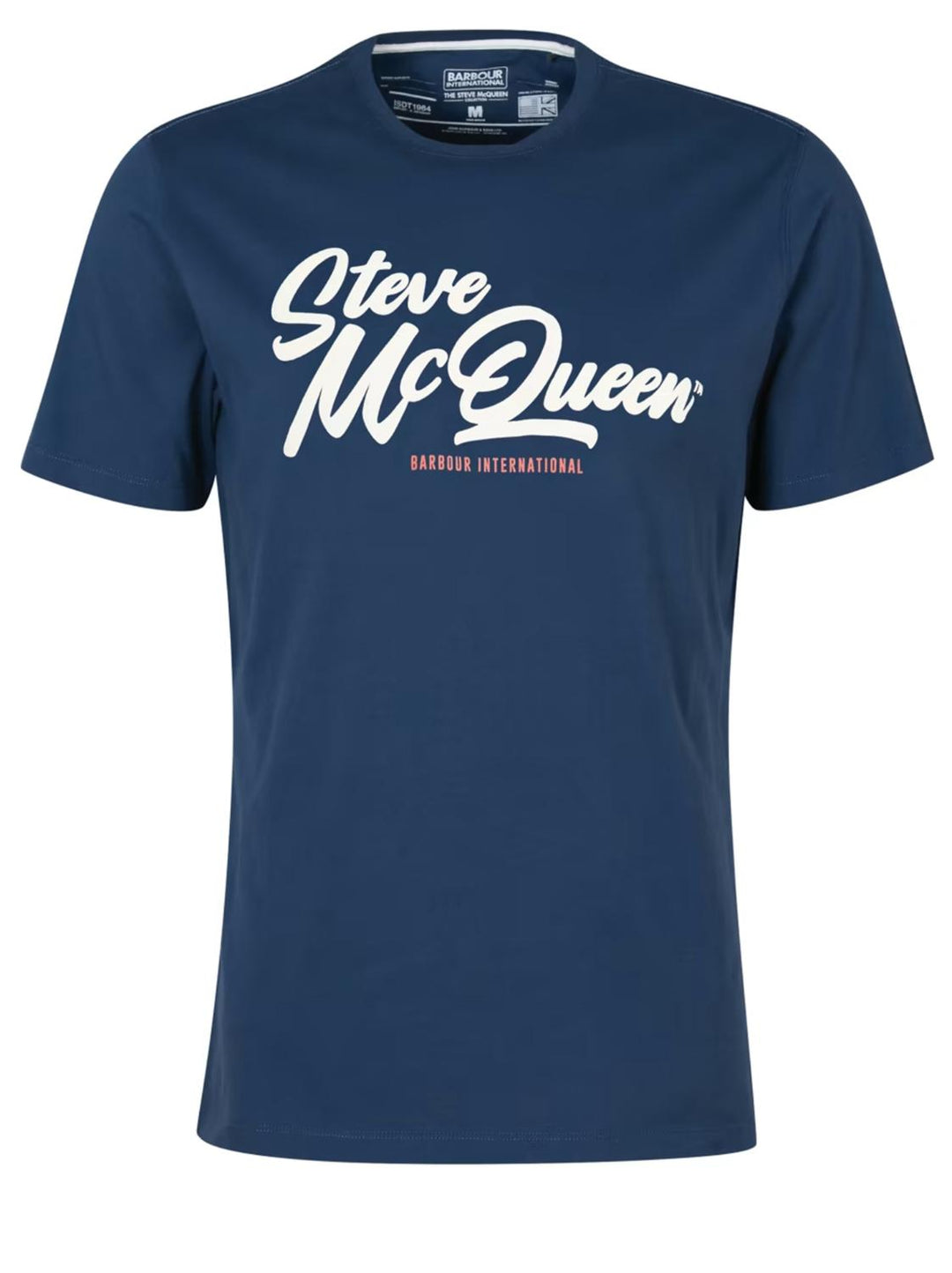 Barbour International MURREY-100% katoen-HEREN POLO'S & T-SHIRTS-Blauw