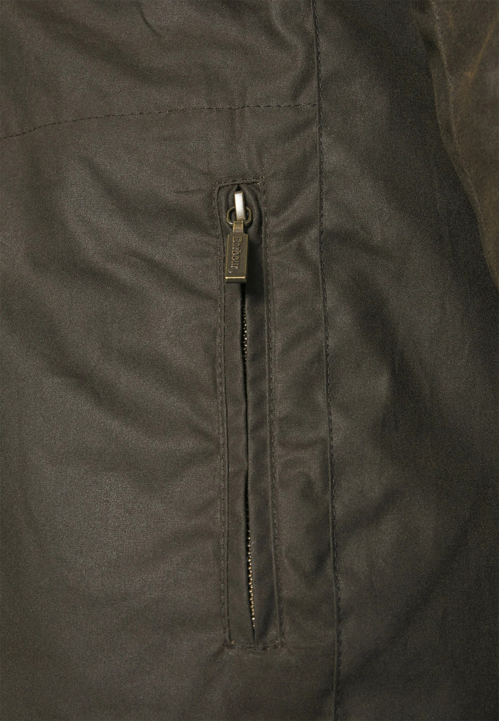 Barbour James Bond Jack - Olive -100% katoen-HEREN JASSEN & JACKS-Bruin