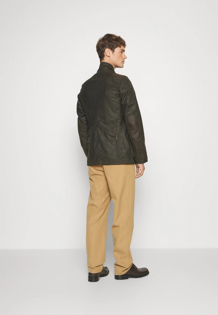 Barbour James Bond Jack - Olive -100% katoen-HEREN JASSEN & JACKS-Bruin