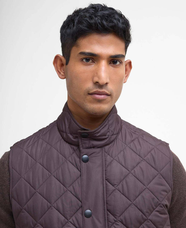 Barbour Lowerdale Bodywarmer – Bruin-100% polyester-HEREN JASSEN & JACKS-Bruin