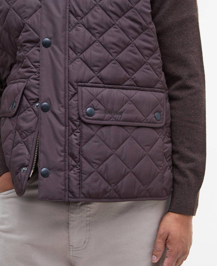 Barbour Lowerdale Bodywarmer – Bruin-100% polyester-HEREN JASSEN & JACKS-Bruin