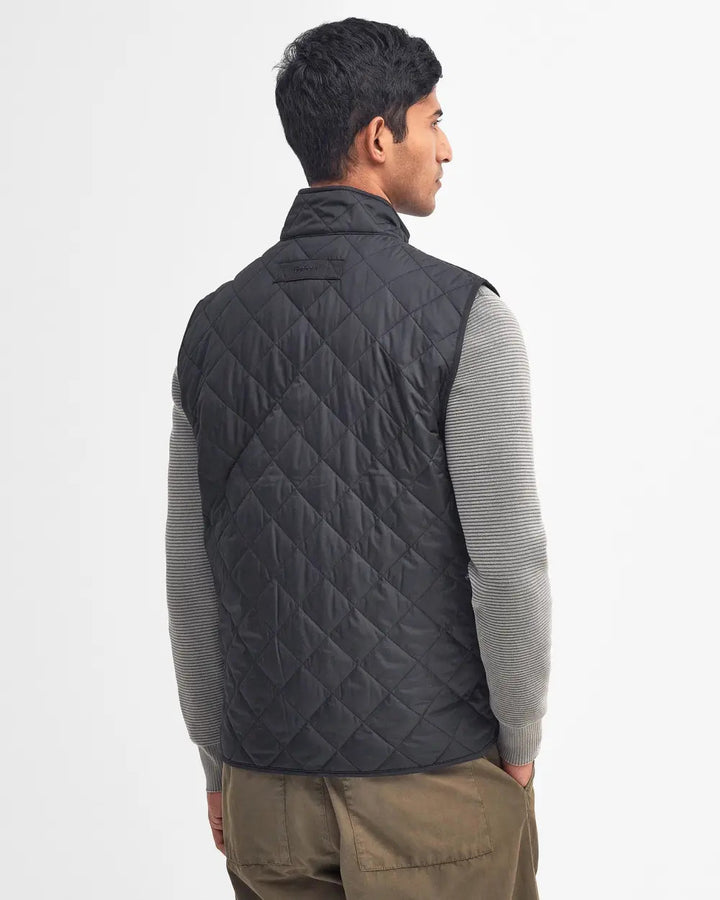 Barbour Lowerdale Quilted Gilet – Blauw-100% polyester-HEREN JASSEN & JACKS-Blauw