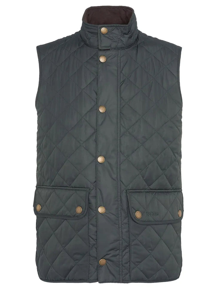Barbour Lowerdale Quilted Gilet – Groen-100% polyester-HEREN JASSEN & JACKS-Groen