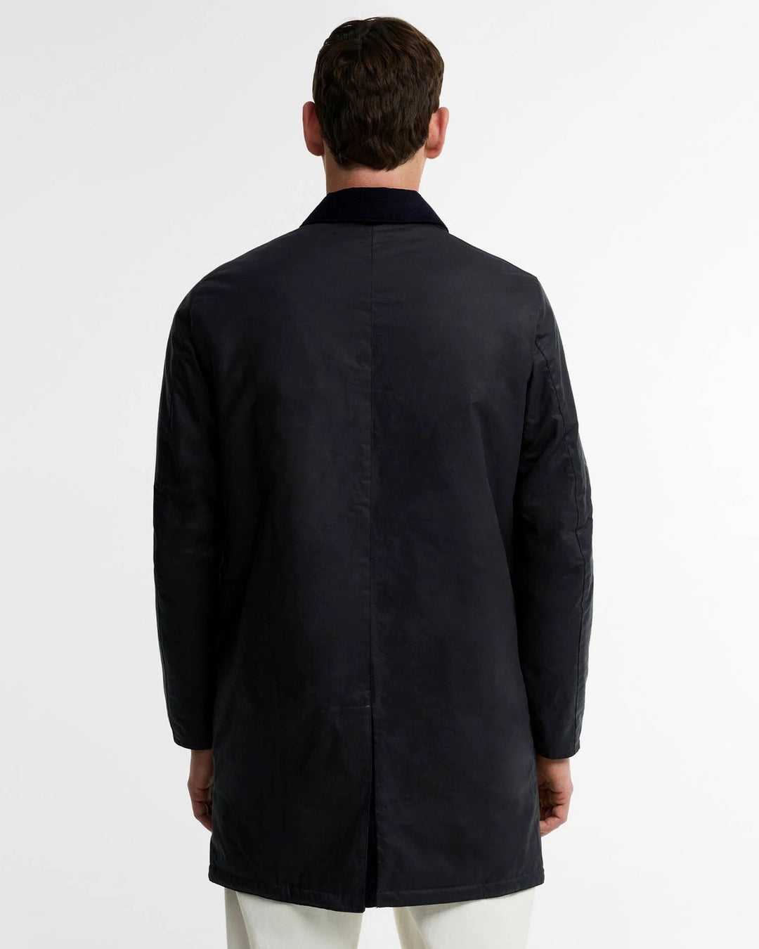 Barbour Mac Waxjas – Blauw-100% katoen-HEREN JASSEN & JACKS-Blauw
