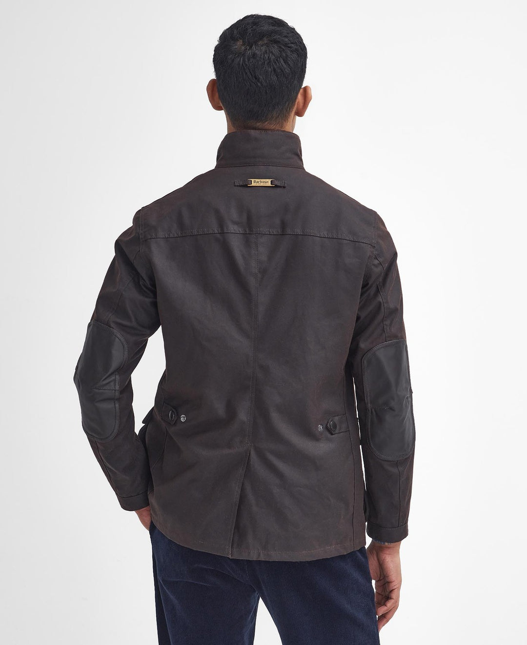 Barbour Ogston Waxed Jacket – Bruin-100% katoen-HEREN JASSEN & JACKS-Bruin