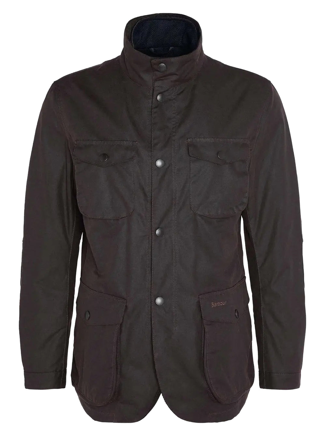 Barbour Ogston Waxed Jacket – Bruin-100% katoen-HEREN JASSEN & JACKS-Bruin