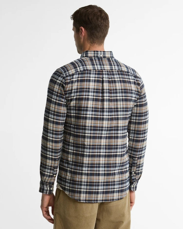 Barbour Overhemd – Blauw-100% katoen-HEREN SHIRTS-Blauw