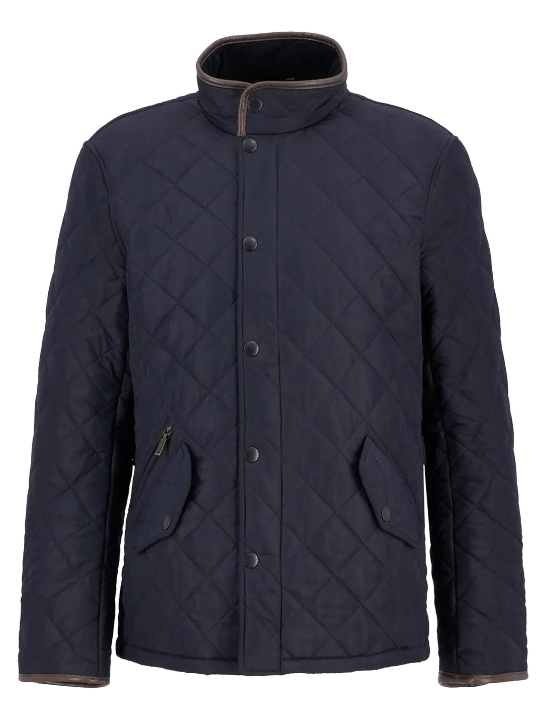 Barbour Powell Quilt Jack – Blauw-100% polyester-HEREN JASSEN & JACKS-Blauw