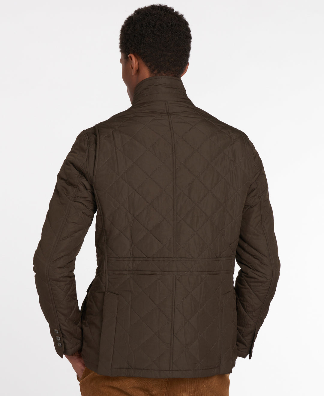 Barbour Quilted Lutz Jack – Groen-100% polyester-HEREN JASSEN & JACKS-Groen
