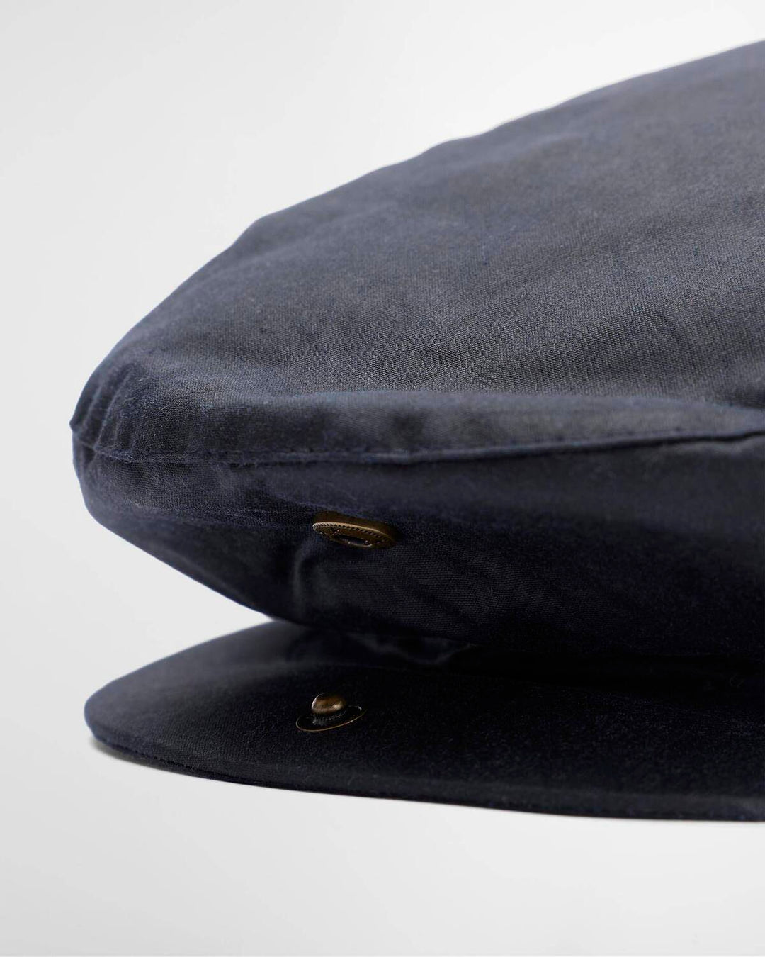 Barbour Wax Flat Cap – Blauw-100% waxed katoen-HEREN ACCESSOIRES-Blauw