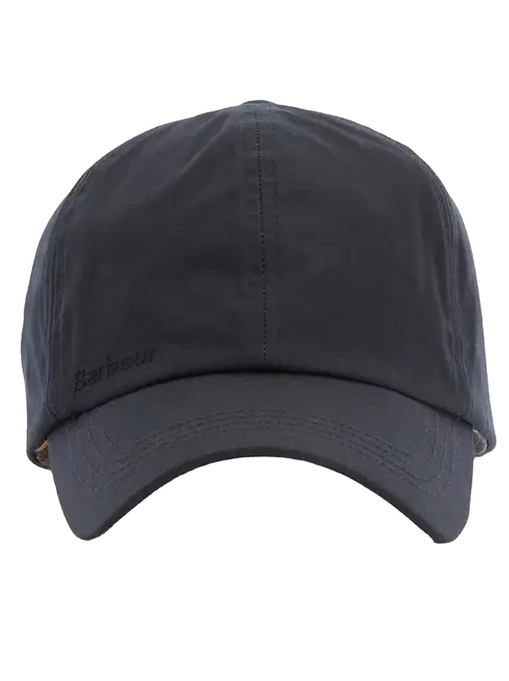 Barbour Wax Sports Cap – Blauw-100% katoen-HEREN ACCESSOIRES-Blauw