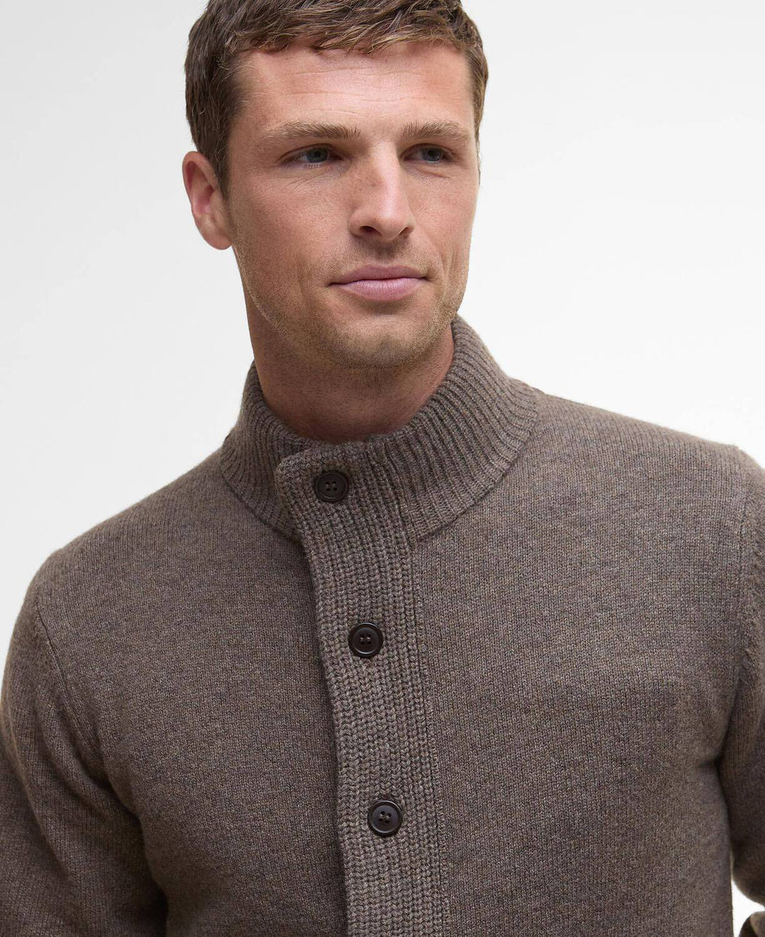 Barbour Wollen Vest – Bruin-100% wol-HEREN TRUIEN & VESTEN-Bruin