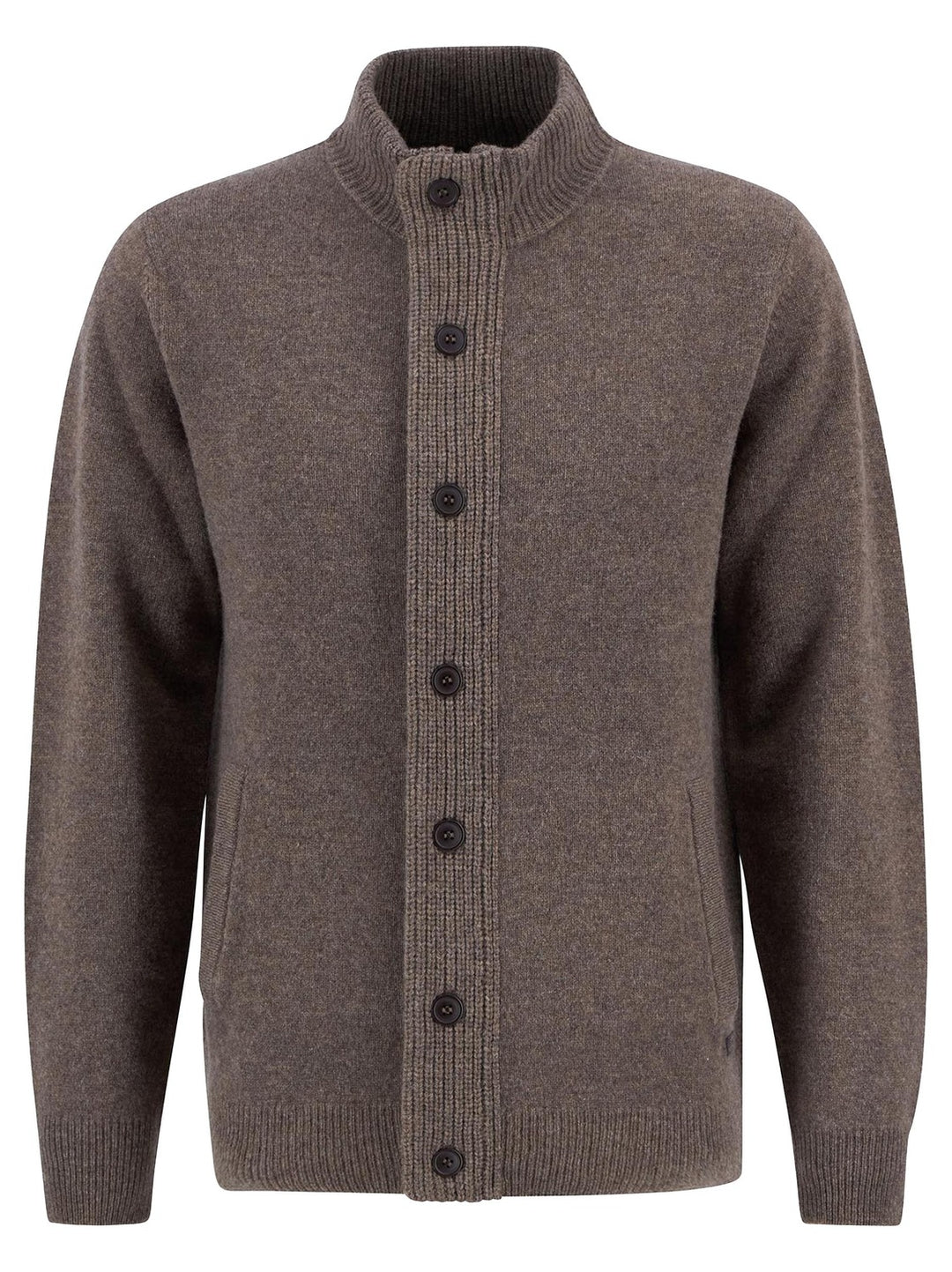 Barbour Wollen Vest – Bruin-100% wol-HEREN TRUIEN & VESTEN-Bruin