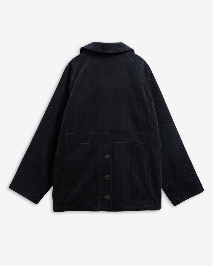 Barbour x Paul Smith Cord Beaufort Jack – Blauw-100% katoen-DAMES JASSEN & JACKS-Blauw