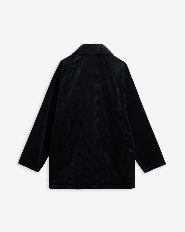 Barbour x Paul Smith Cord Beaufort Jack – Blauw-100% katoen-HEREN JASSEN & JACKS-Blauw