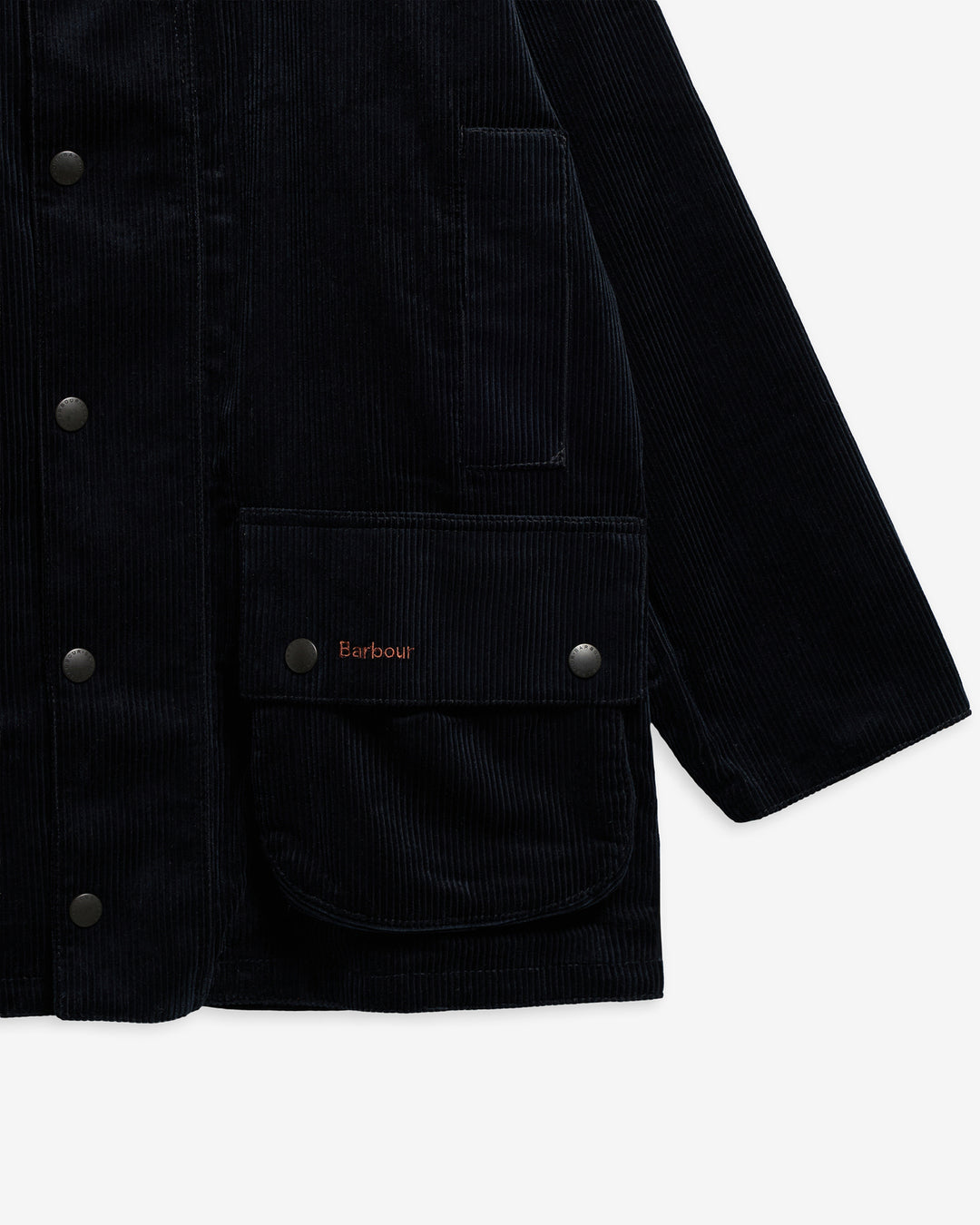 Barbour x Paul Smith Cord Beaufort Jack – Blauw-100% katoen-HEREN JASSEN & JACKS-Blauw