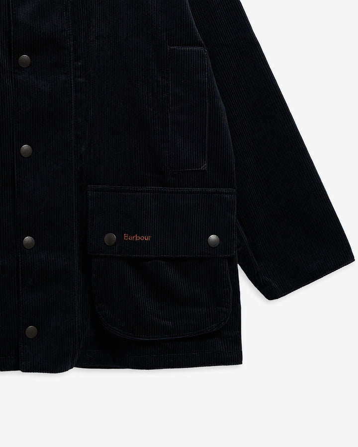 Barbour x Paul Smith Cord Beaufort Jack – Blauw-100% katoen-HEREN JASSEN & JACKS-Blauw