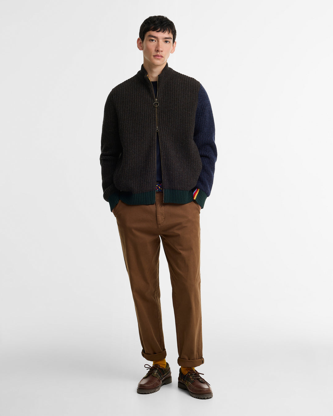 Barbour x Paul Smith Gamefair Vest – Bruin-100% wol-HEREN TRUIEN & VESTEN-Bruin
