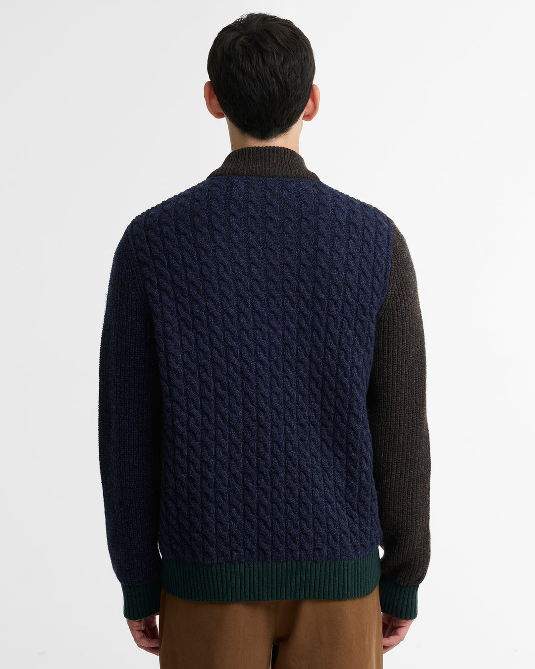 Barbour x Paul Smith Gamefair Vest – Bruin-100% wol-HEREN TRUIEN & VESTEN-Bruin
