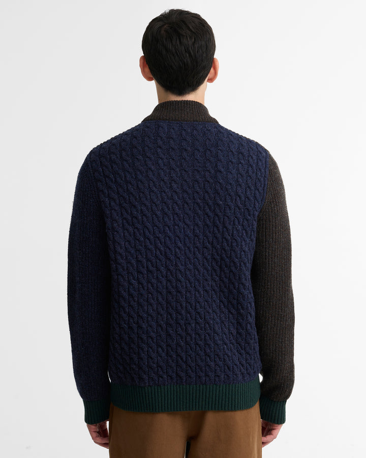 Barbour x Paul Smith Gamefair Vest – Bruin-100% wol-HEREN TRUIEN & VESTEN-Bruin