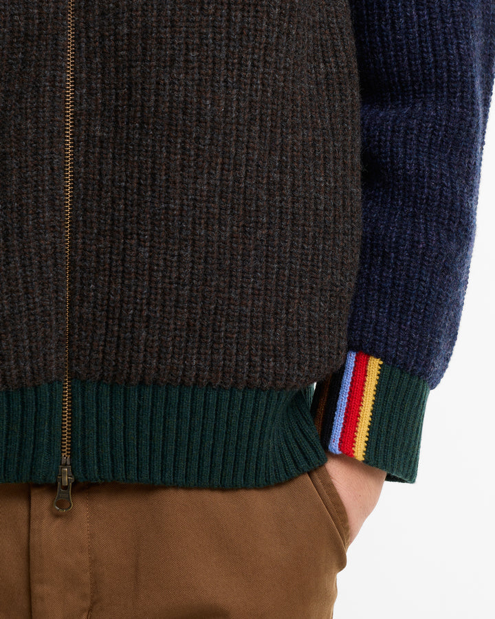 Barbour x Paul Smith Gamefair Vest – Bruin-100% wol-HEREN TRUIEN & VESTEN-Bruin