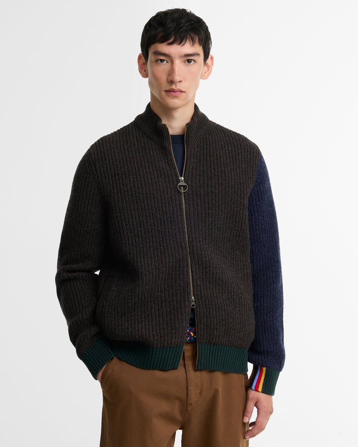 Barbour x Paul Smith Gamefair Vest – Bruin-100% wol-HEREN TRUIEN & VESTEN-Bruin