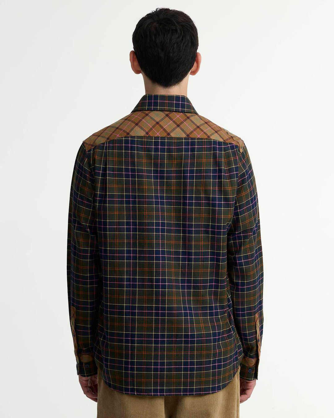 Barbour x Paul Smith Tartan Shirt – Groen-100% katoen-HEREN SHIRTS-Groen
