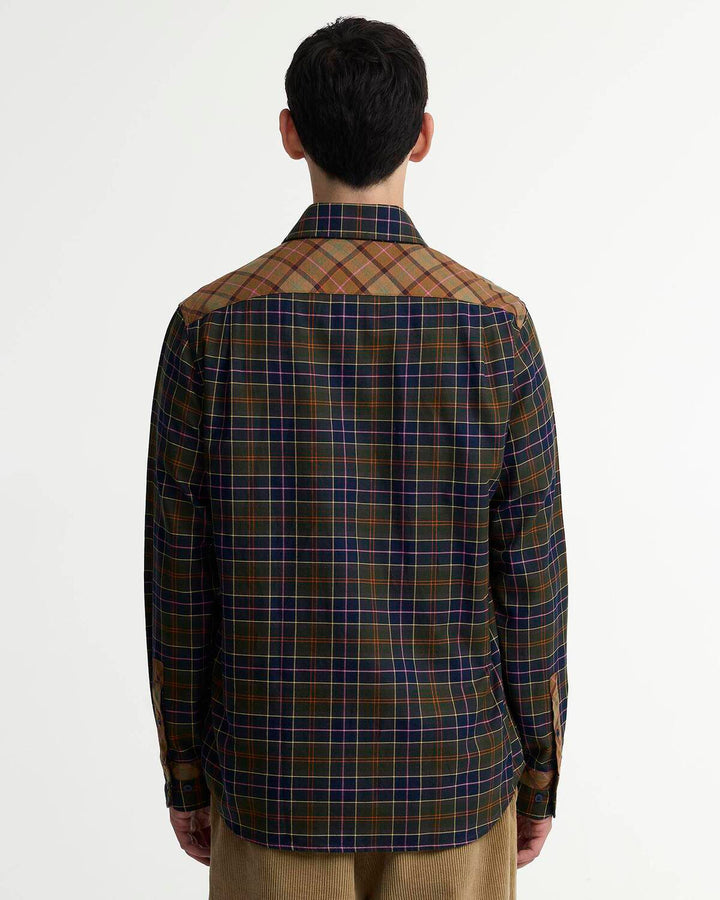 Barbour x Paul Smith Tartan Shirt – Groen-100% katoen-HEREN SHIRTS-Groen