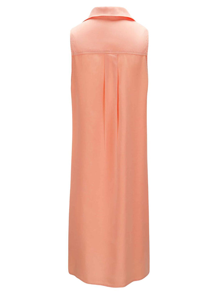 Bella Dahl korte jurk B6691-100% Lyocell-DAMES JURKEN-Oranje