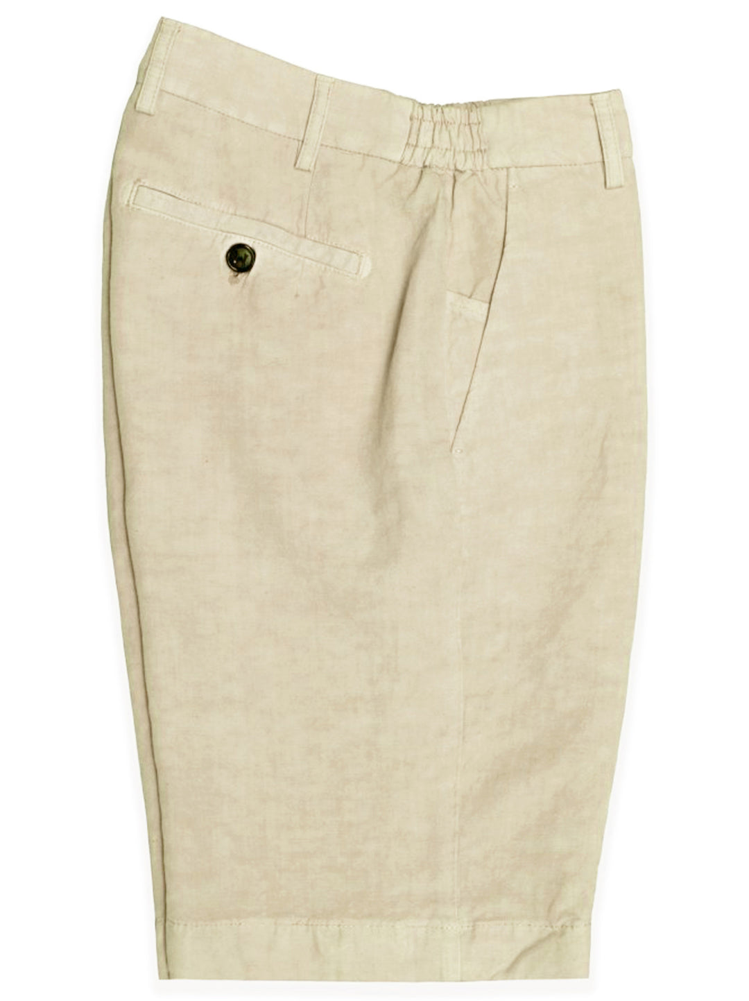 Berwich Bermuda Elax GD Short – Beige-55% lyocell, 45% linnen-HEREN BROEKEN-Beige