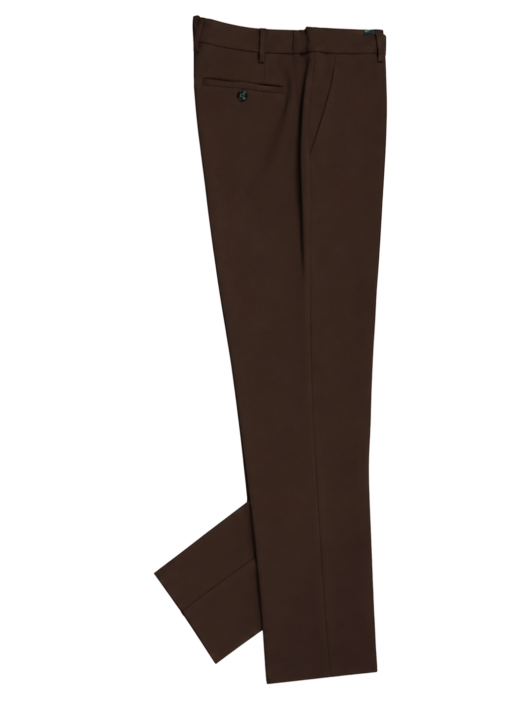 Berwich Morello Elax Chino – Bruin-70% viscose, 25% polyamide, 5% elastaan-HEREN BROEKEN-Bruin